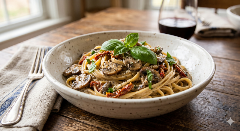 Mushroom Pasta
