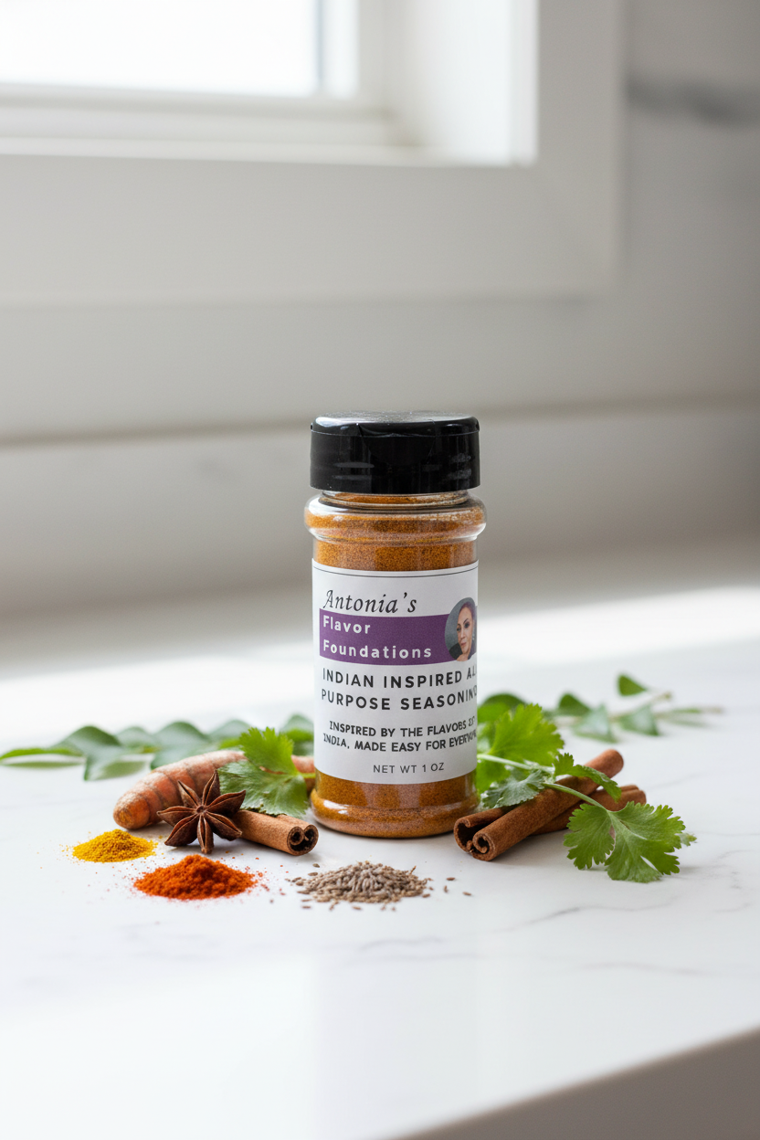 Indian Inspired All Purpose Seasoning - Natural Light Lifestyle