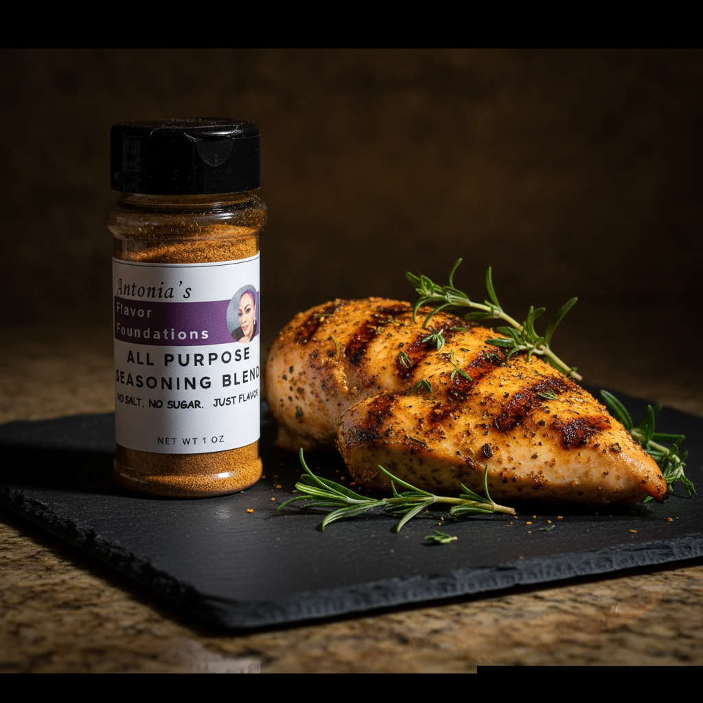 All Purpose Seasoning Blend - Moody Editorial