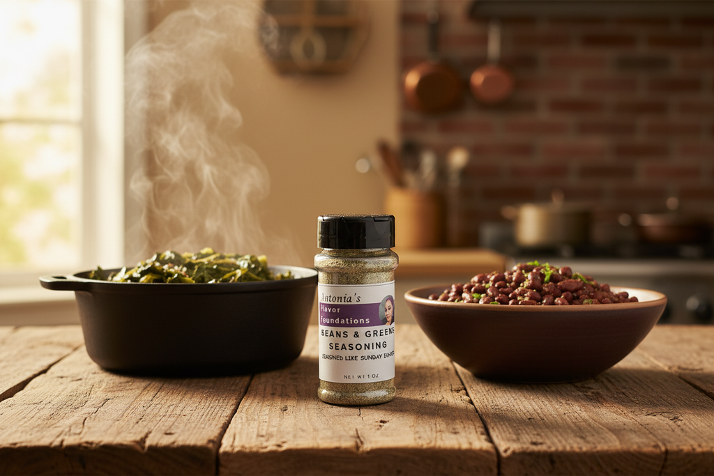 Beans & Greens Seasoning - Sunday Dinner Lifestyle