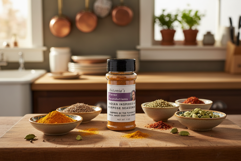 Indian Inspired All Purpose Seasoning - Rustic Lifestyle